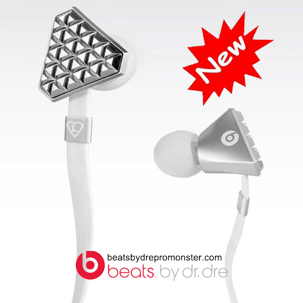 Beats by Dr. Dre heartbeats In-Ear Headphones by Lady Gaga chrome